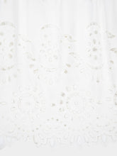 Dolce & Gabbana White Embroidered Skirt