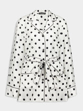 Dolce & Gabbana Long-Sleeved Silk Pajama Shirt