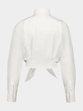 Dolce & Gabbana White Stretch Poplin Shirt