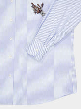 Dolce & Gabbana Blue Striped Poplin Shirt