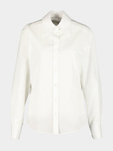 Dolce & Gabbana White Cotton Poplin Shirt