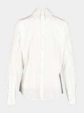 Dolce & Gabbana White Cotton Poplin Shirt