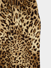 Dolce & Gabbana Leo Print Jersey Midi Dress