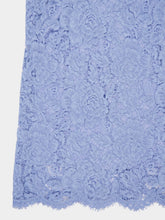 Dolce & Gabbana Sleeveless Floral Lace A-Line Dress