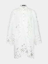Dolce & Gabbana Embroidered Shirt Mini Dress