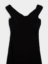 Dolce & Gabbana Black Crêpe Organza Bodycon Dress