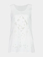 Dolce & Gabbana White Embroidered Top