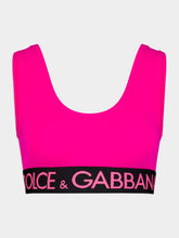 Dolce & Gabbana Logo Detailed Cropped Top