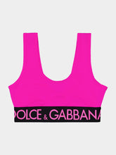 Dolce & Gabbana Logo Detailed Cropped Top
