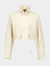 Fendi Beige Technical Cotton Windbreaker