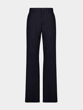Fendi Midnight Blue Wool Trousers