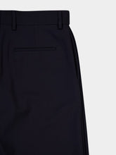 Fendi Midnight Blue Wool Trousers
