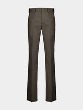 Fendi Cypress Green Wool Trousers