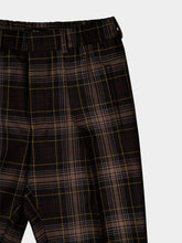 Fendi Brown Tartan Trousers