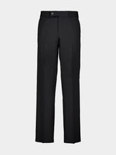 Black Wool Cigarette Trousers | HP - Fashion Clinic