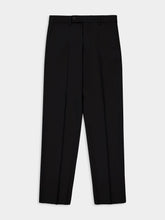 Fendi Black Wool Cigarette Trousers
