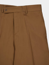 Fendi Rust Wool Cigarette Trousers