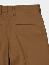 Fendi Rust Wool Cigarette Trousers