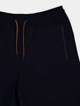 Fendi Navy Blue Cotton Bermuda Shorts
