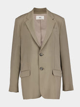Ami Paris Taupe Designer Blazer