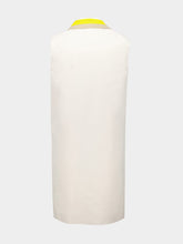 Fendi Beige Cotton Sleeveless Dress