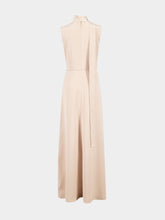 Fendi Champagne Silk Long Dress