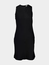Ami Paris Black Straight Short Dress
