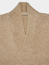 Fear Of God Beige Wool Mohair V-Neck Sweater