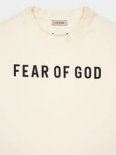 Fear Of God Cream Cotton Logo Print T-Shirt