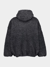 Fear Of God Vintage Black Polar Fleece Faux Fur Sweatshirt