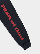 Fear Of God Black Freedom Relaxed Long Sleeve Cotton Top