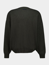 Fear Of God Off Black Fine Knit Crewneck Sweater