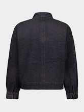 Fear Of God Washed Black Cotton Utility Jacket