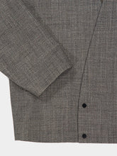 Fear Of God Grey Virgin Wool Lapelless Jacket