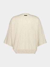 Fear Of God Heather Beige Fine Merino Knit Henley T-Shirt