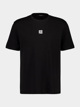Balmain Black Regular Fit Small Logo T-Shirt