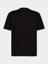 Balmain Black Regular Fit Small Logo T-Shirt