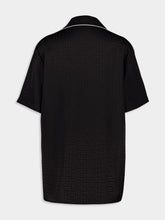 Balmain Black Varsity Jacquard Pyjama Shirt
