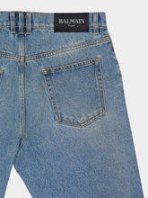 Balmain Blue Regular-Fit Denim Jeans