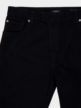 Balmain Black Regular-Fit Denim Jeans