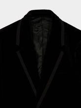 Fendi Black Velvet Tuxedo Blazer