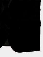 Fendi Black Velvet Tuxedo Blazer