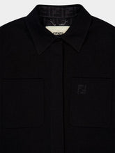 Fendi Black Wool Go-To Jacket