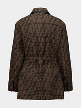Fendi Brown FF Canvas Jacket