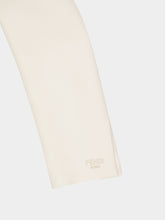 Fendi White Wool and Silk Tuxedo Blazer