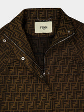 Fendi Brown FF Canvas Jacket