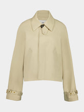 Ami Paris Beige Buttoned Cotton Double-Sided Jacket