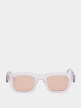 Thierry Lasry Flexxxy Clear Acetate Pink Tinted Sunglasses