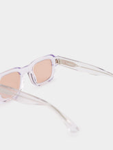 Thierry Lasry Flexxxy Clear Acetate Pink Tinted Sunglasses