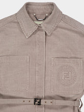 Fendi Beige Cotton Denim Go-To Jacket
